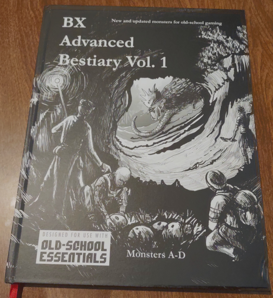 BX Advanced Bestiary Volume 1 cover